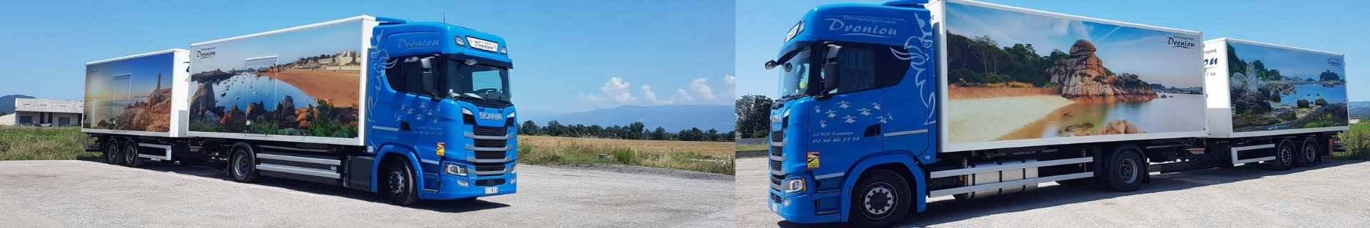 Déménagement France Bretagne Côtes d'Armor pour Professionnels et particuliers